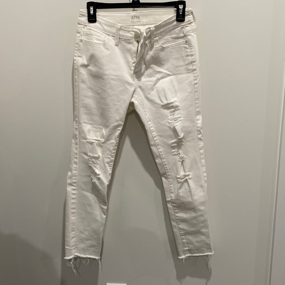 Ana White Ripped Jeans